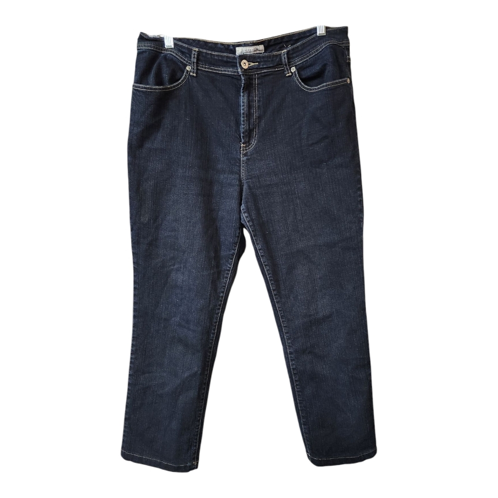 Chicos Dark Blue Denim Jeans